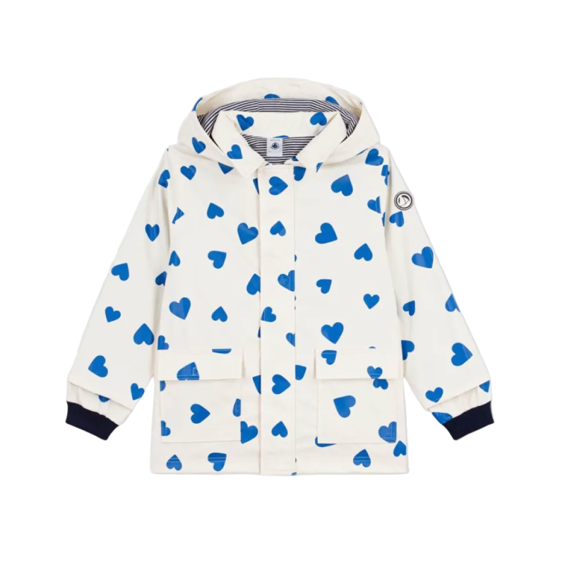 hearts rain jacket